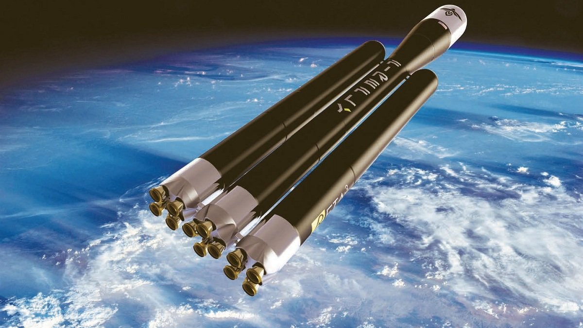 Ракета Alpha запустить у космос малюнки українських дітей