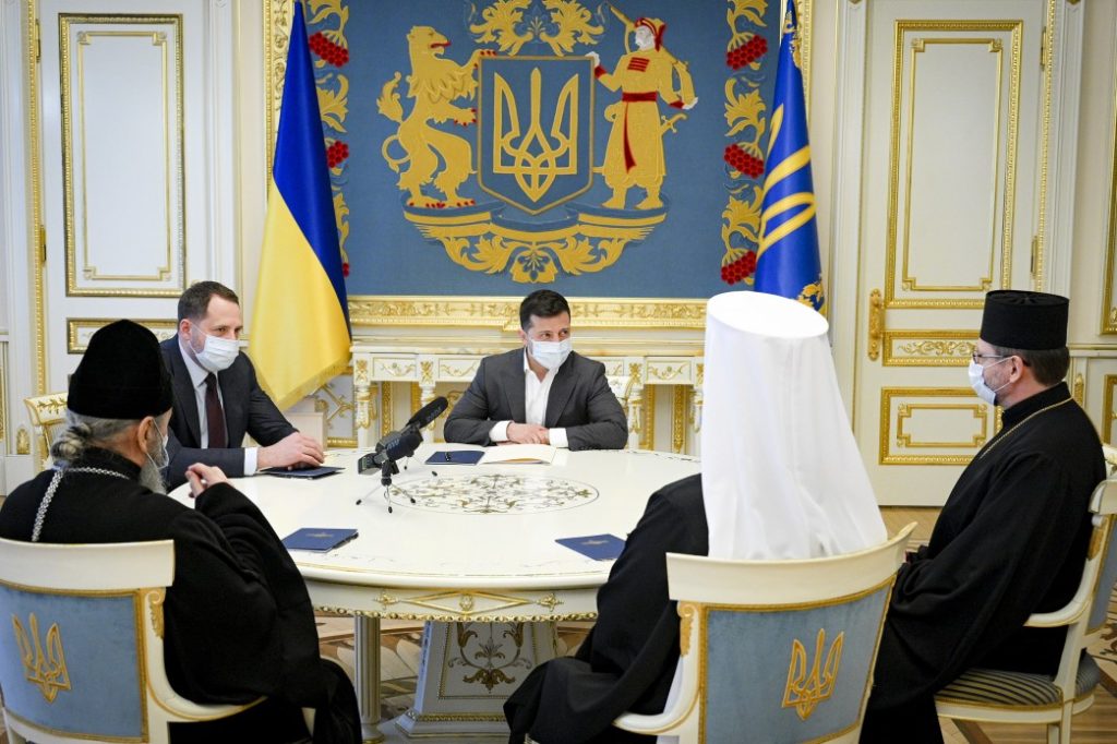 Президент України закликав керівників церков розповісти вірянам про COVID-вакцинацію