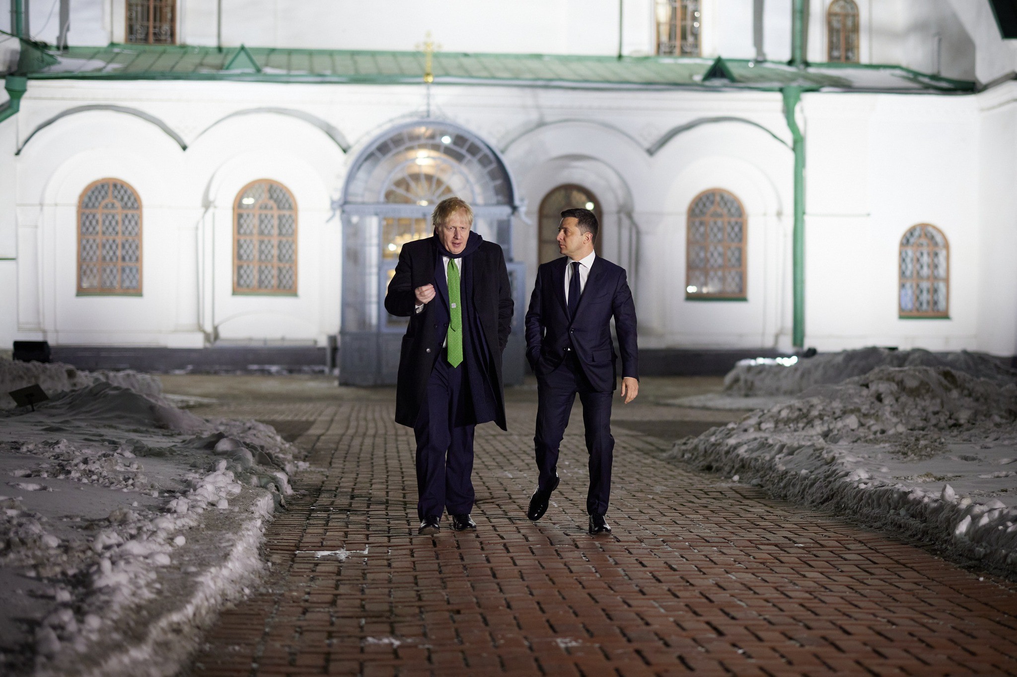 Прем’єр-міністр Великої Британії зробив запис у книзі відвідувачів Софійського собору