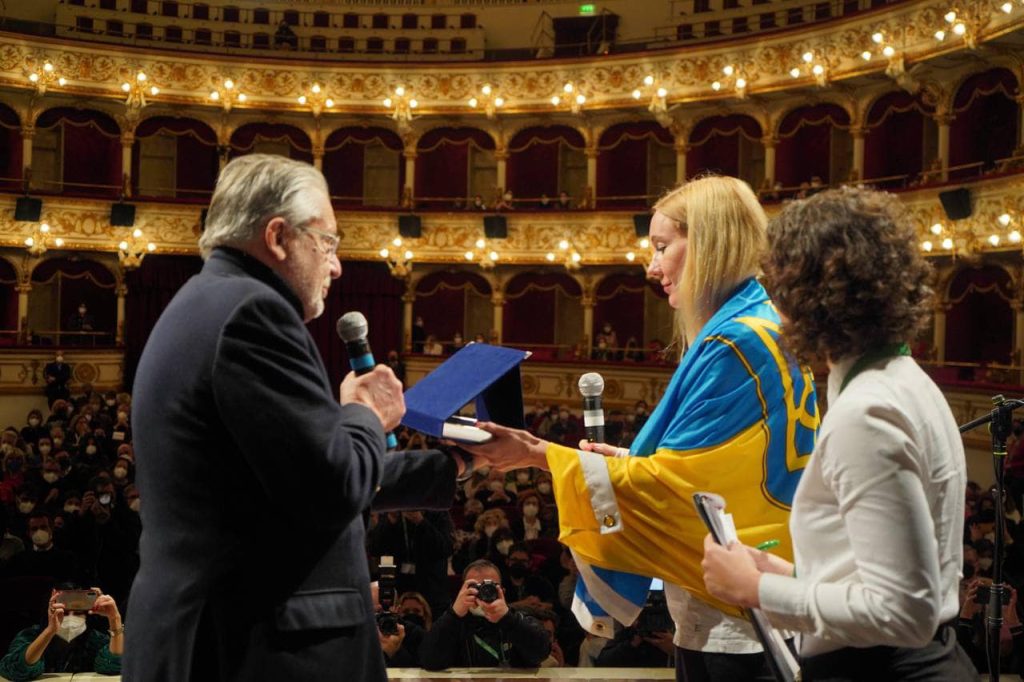 Українським кінематографістам вручили премію Федеріко Фелліні
