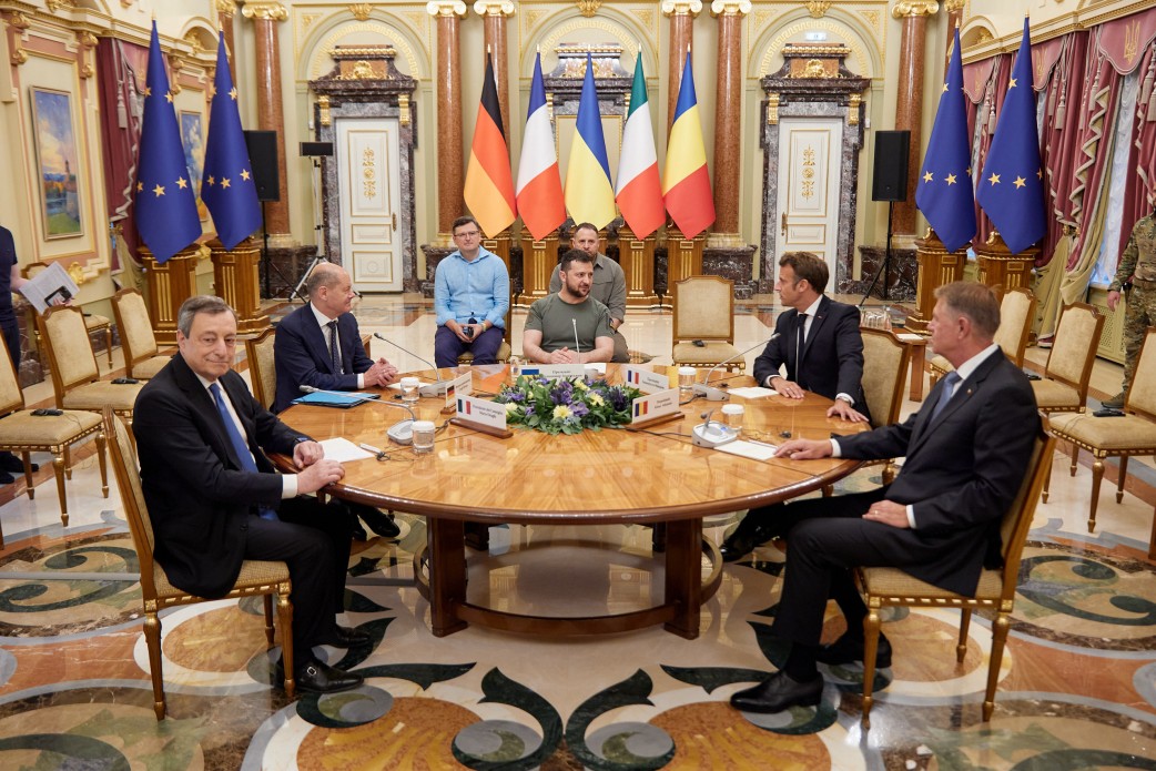 Європейські лідери приїхали в Україну вперше з початку повномасштабної війни
