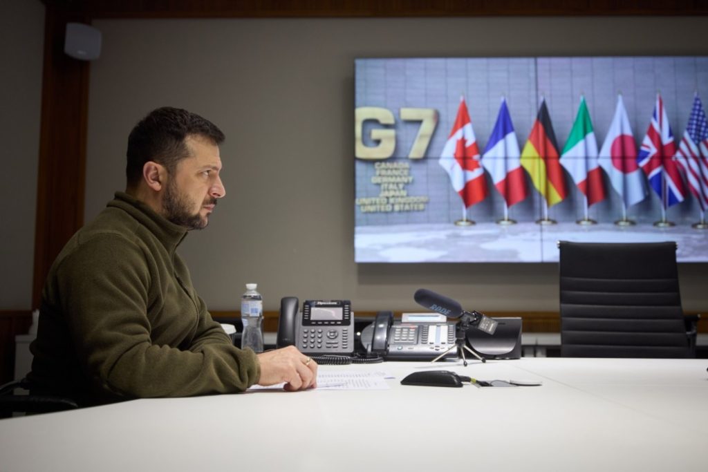 Президент України виступив перед лідерами G7: головне зі звернення