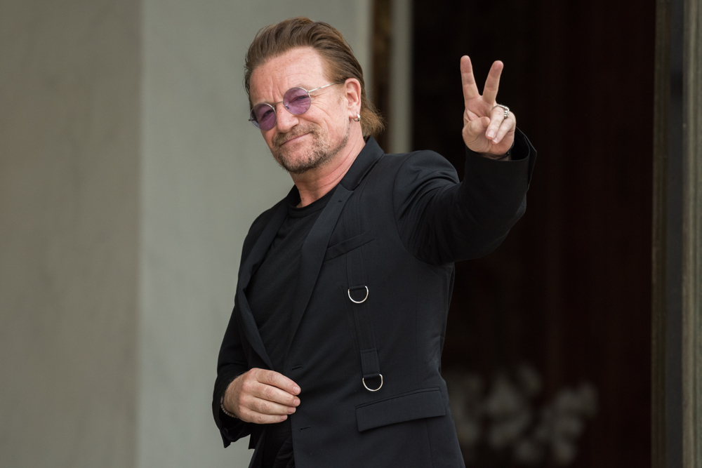 Лідер гурту U2 намалював портрет Зеленського для обкладинки The Atlantic