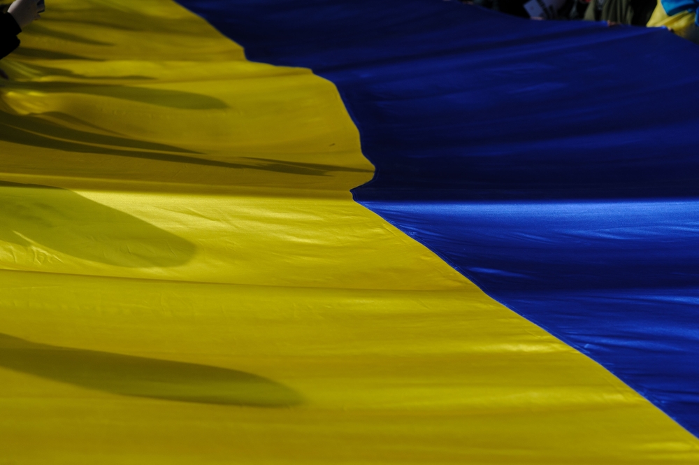 У столиці США розгорнули найбільший у світі український прапор. Фото
