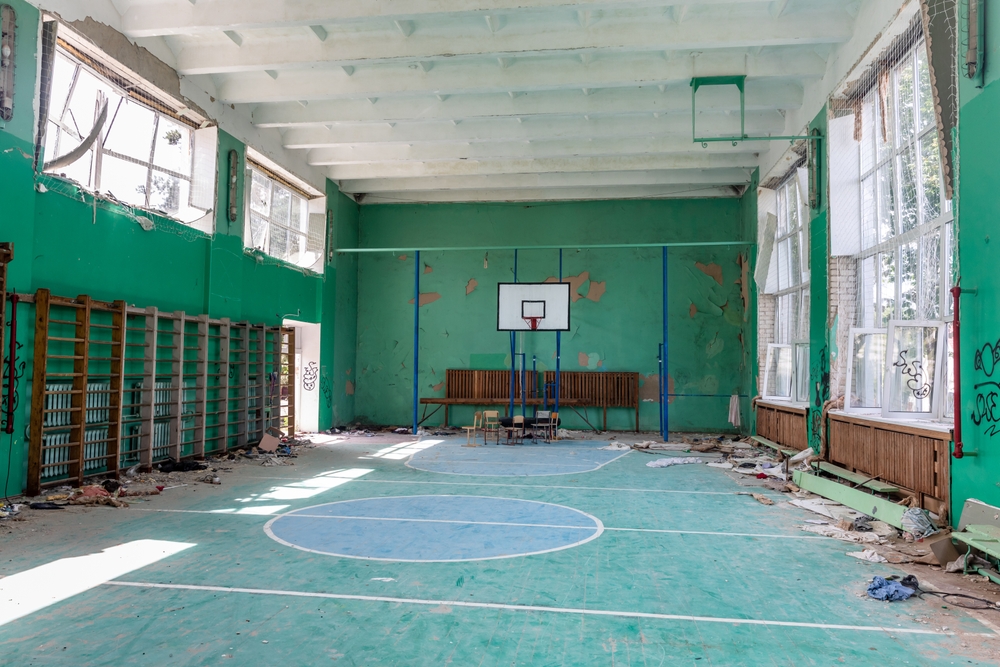 Американські організації допомагають відбудовувати школу в Чернігові
