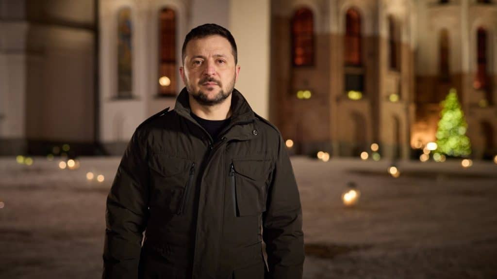 Володимир Зеленський привітав українців з Різдвом Христовим. Відео