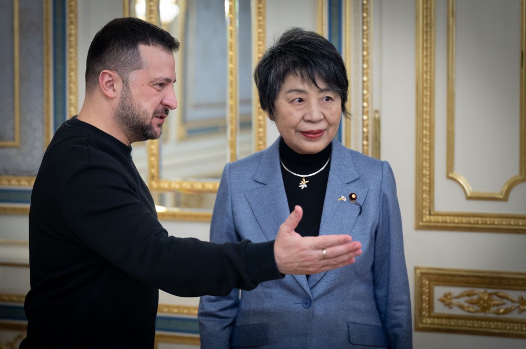 Голова МЗС Японії відвідала Київ та пообіцяла $37 млн на боротьбу з дронами