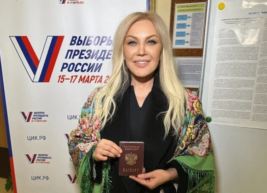 Таїсія Повалій отримала російський паспорт і проголосувала на виборах у РФ. Фото