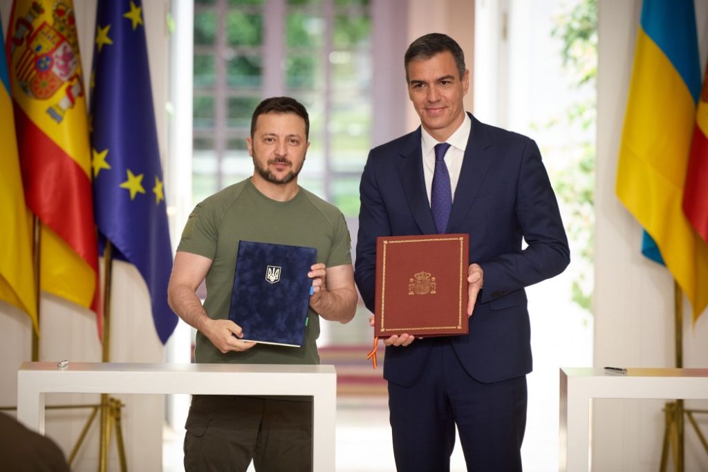 Зеленський в Іспанії: підписано угоду про безпеку, обіцяно понад $1 млрд допомоги