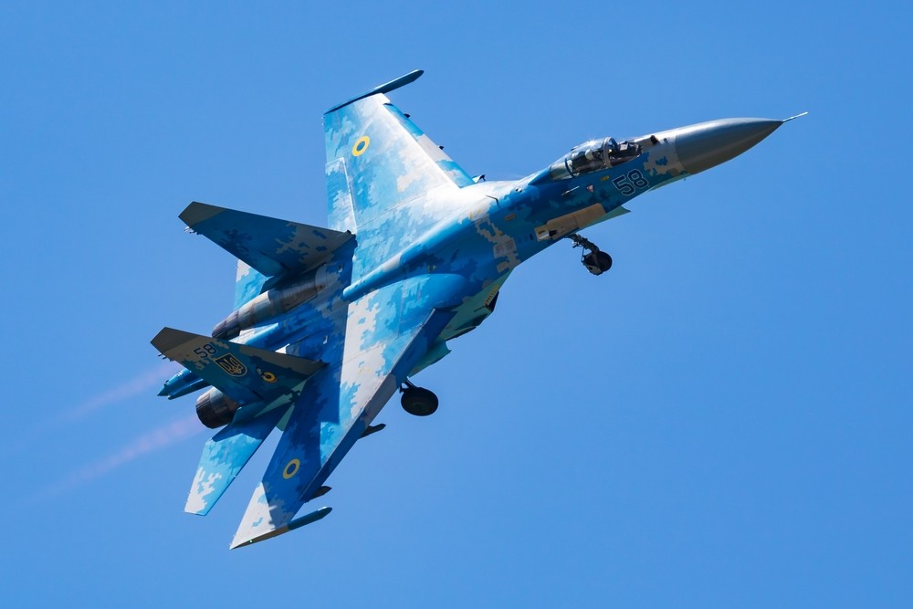 Український військовий літак вперше атакував ціль на території Росії