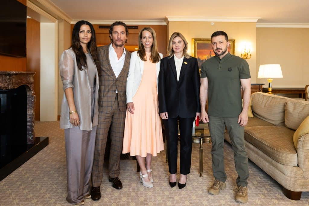 Зеленський запросив Меттью Макконахі стати амбасадором United24