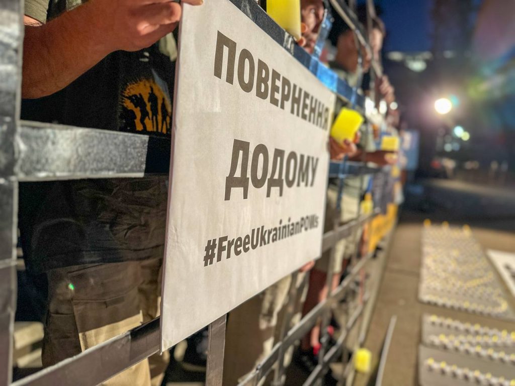 У Сакраменто відбувся мітинг на підтримку українських військовополонених
