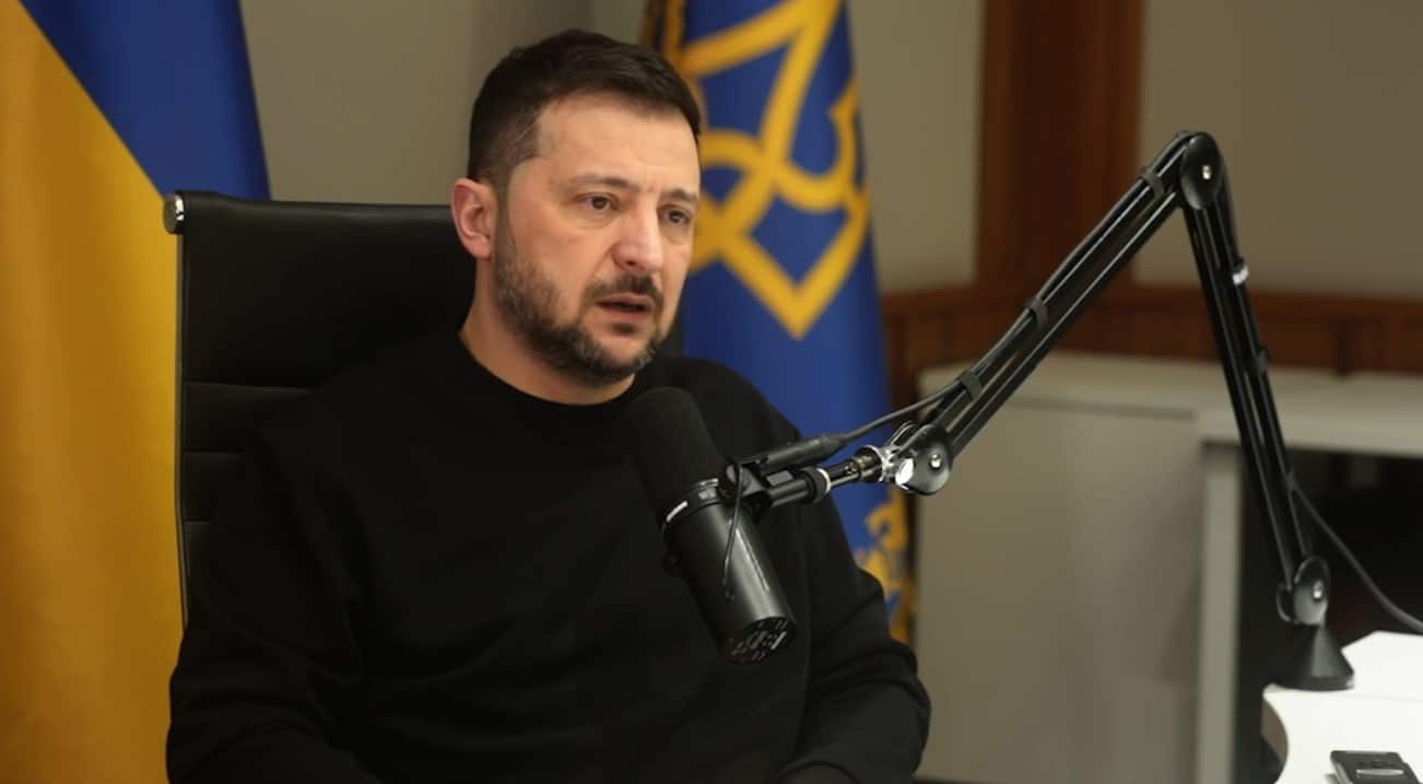 Зеленський дав гучне інтерв'ю відомому американському подкастеру. Відео