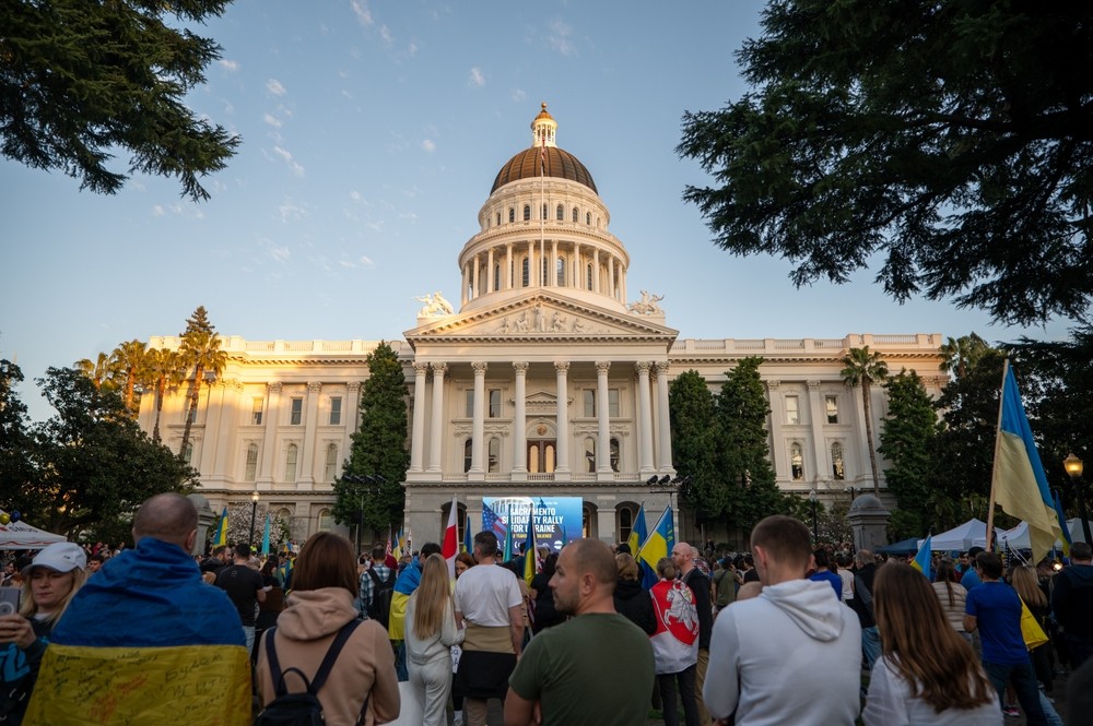 Українці у Сакраменто та Каліфорнії провели акції солідарності й підтримки