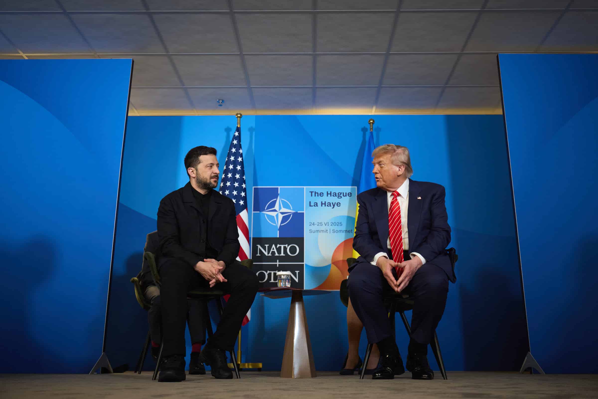 Зеленський розповів про зустріч з Трампом у Гаазі