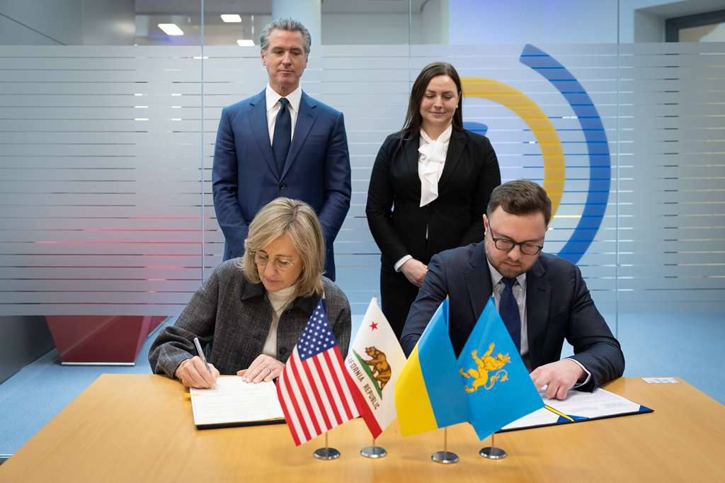 Штат Каліфорнія та Львівська область уклали меморандум про співпрацю