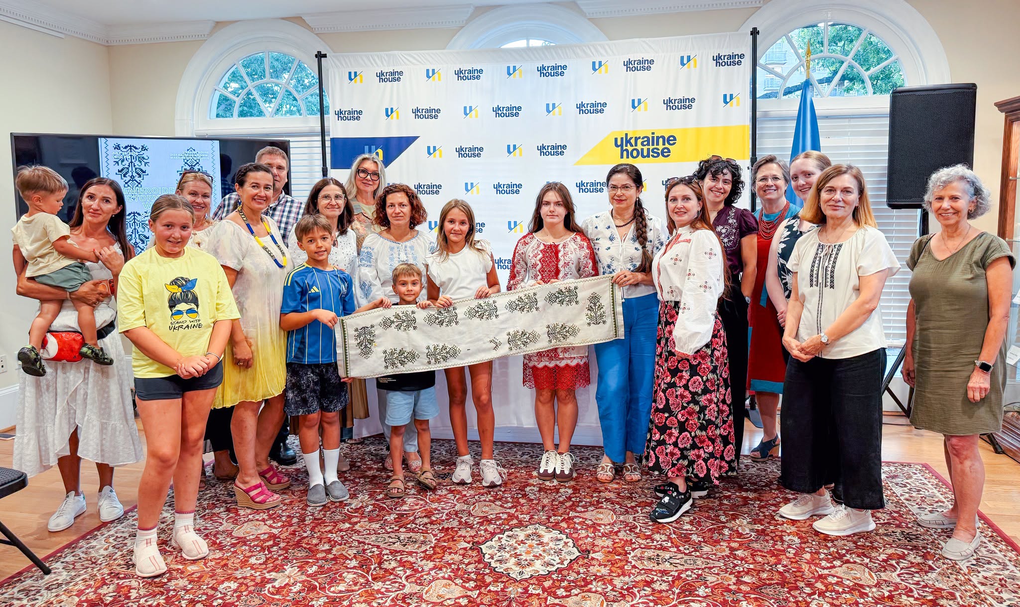 "Рушник Перемоги" вже у США: українська діаспора долучилась до міжнародного проєкту